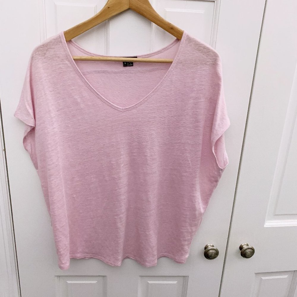 Vince 100% Linen Blouse